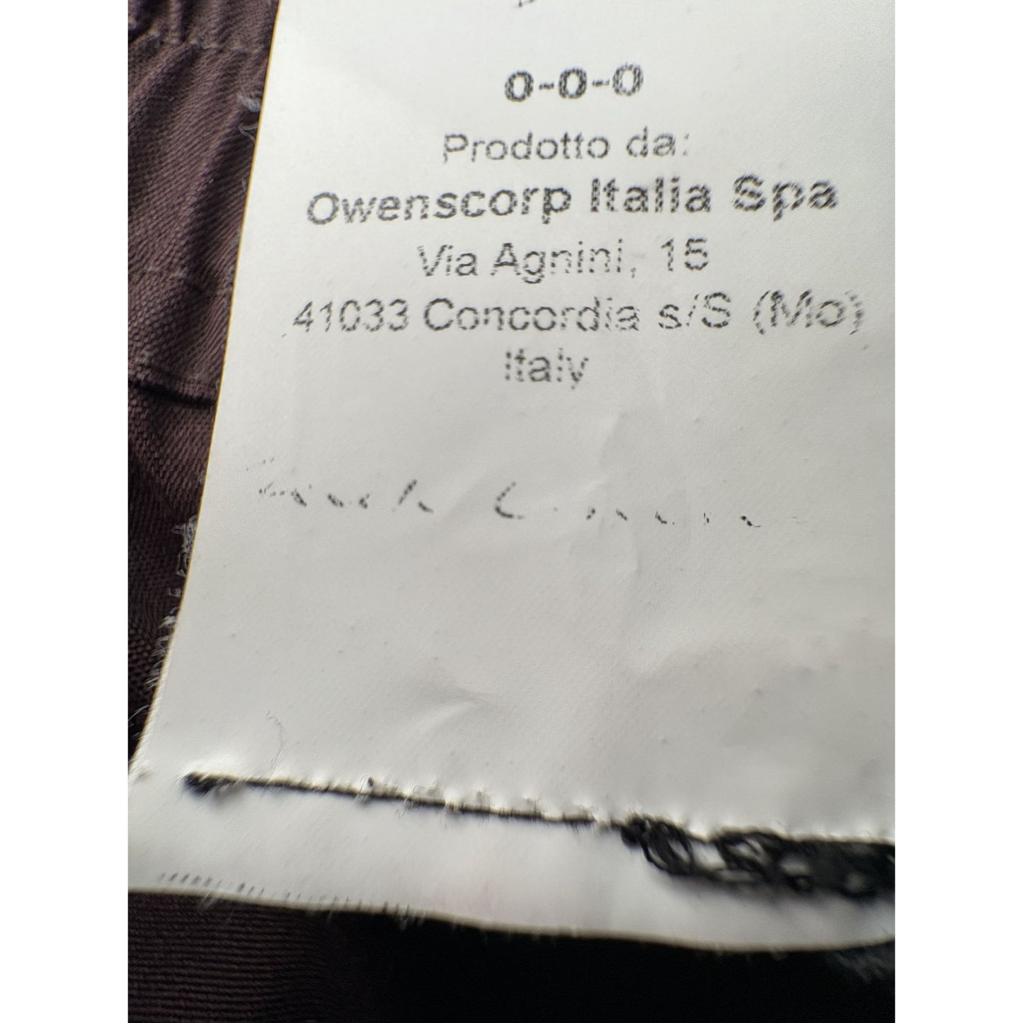 Rick Owens Mainline 1/1 'Sample' Geth Bela Pants