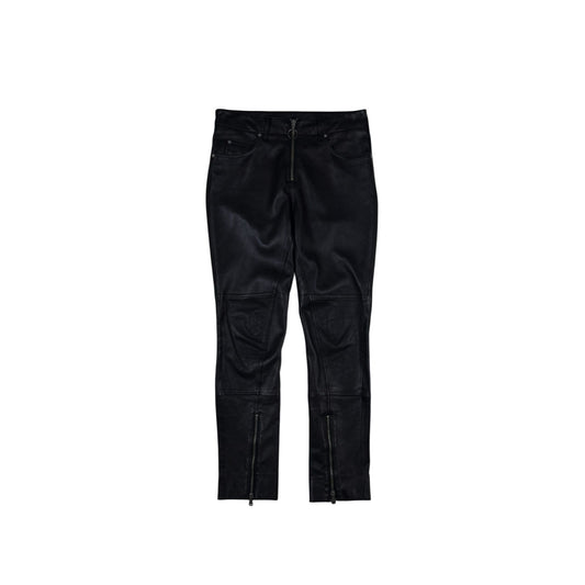 ♚ Maison Margiela Six Leather Zip Pants ♚
