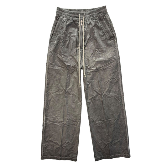 Rick Owens DRKSHDW SS25 Waxed Wide Bela Pants