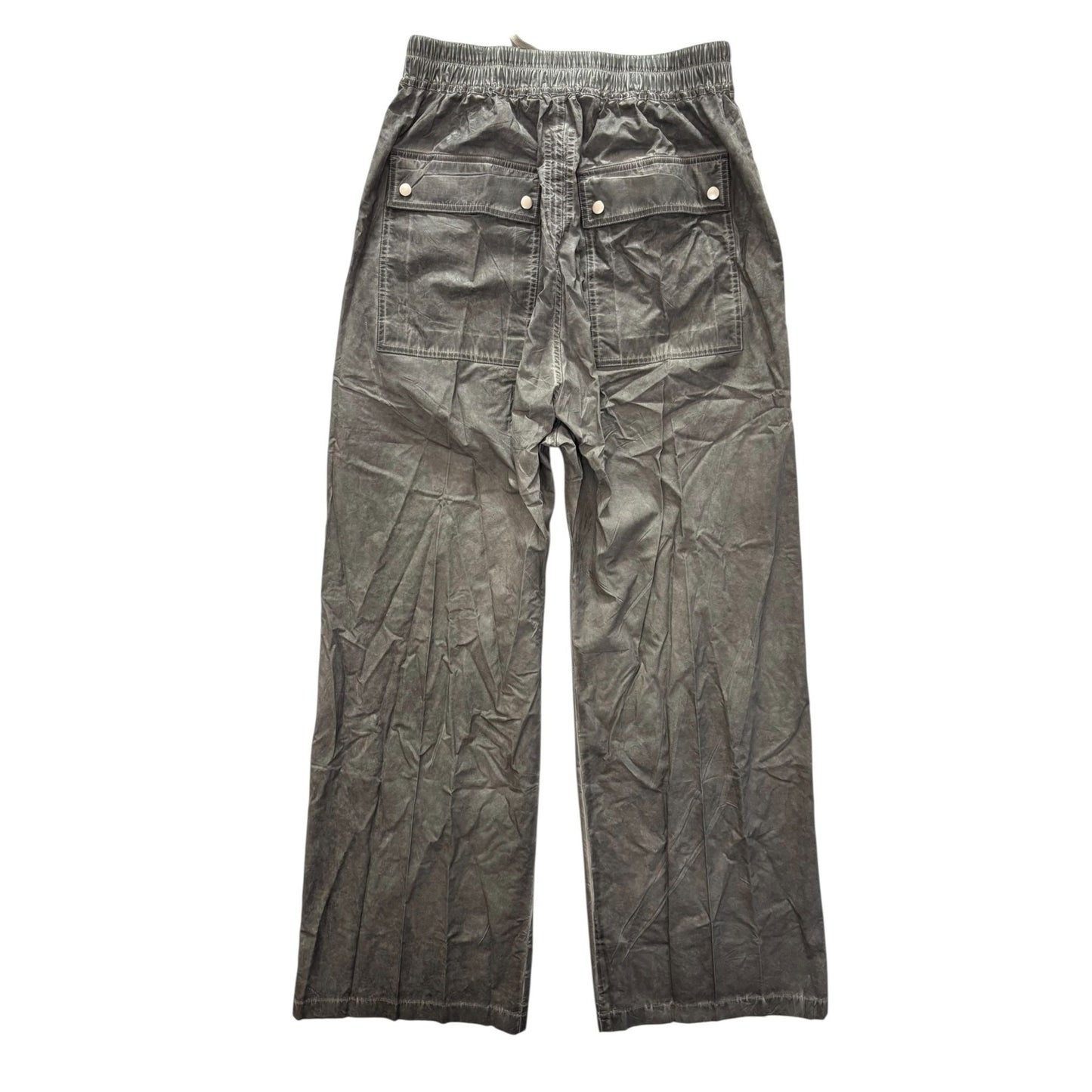 Rick Owens DRKSHDW SS25 Waxed Wide Bela Pants
