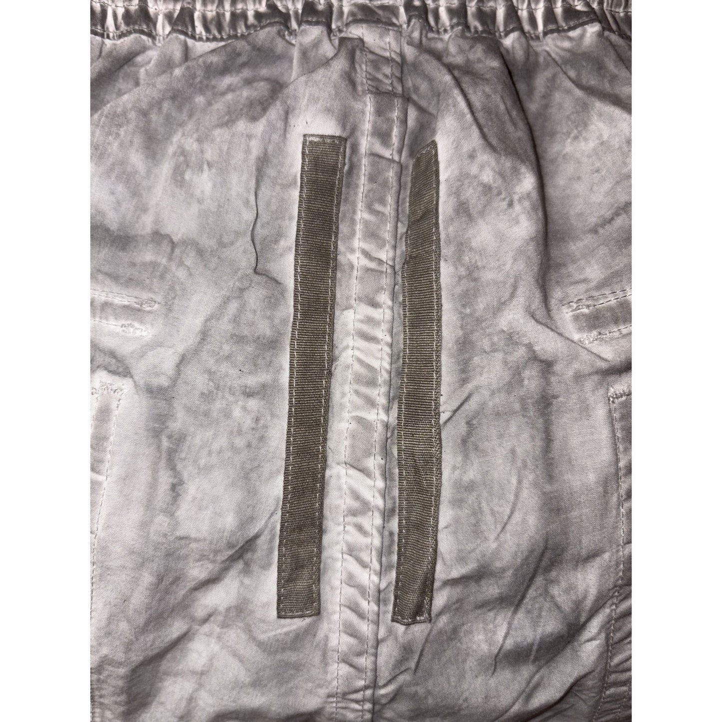 Rick Owens DRKSHDW SS25 Waxed Wide Bela Pants