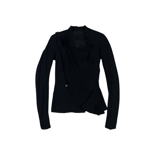 ♚  Rick Owens Vintage Drape Neck Jacket ♚