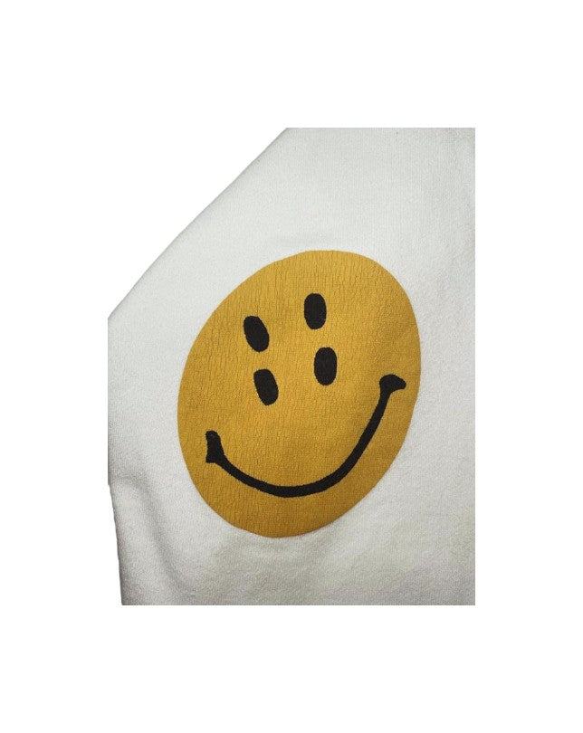 Kapital Eco Smiley Patch Crewneck