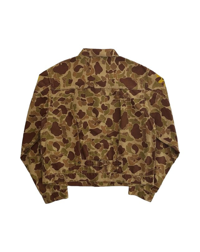 Kapital Herringbone Smiley Camo Jacket