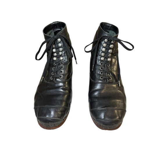 ♚ Number (N)ine AW09 'A Closed Feeling' Runway Boots ♚