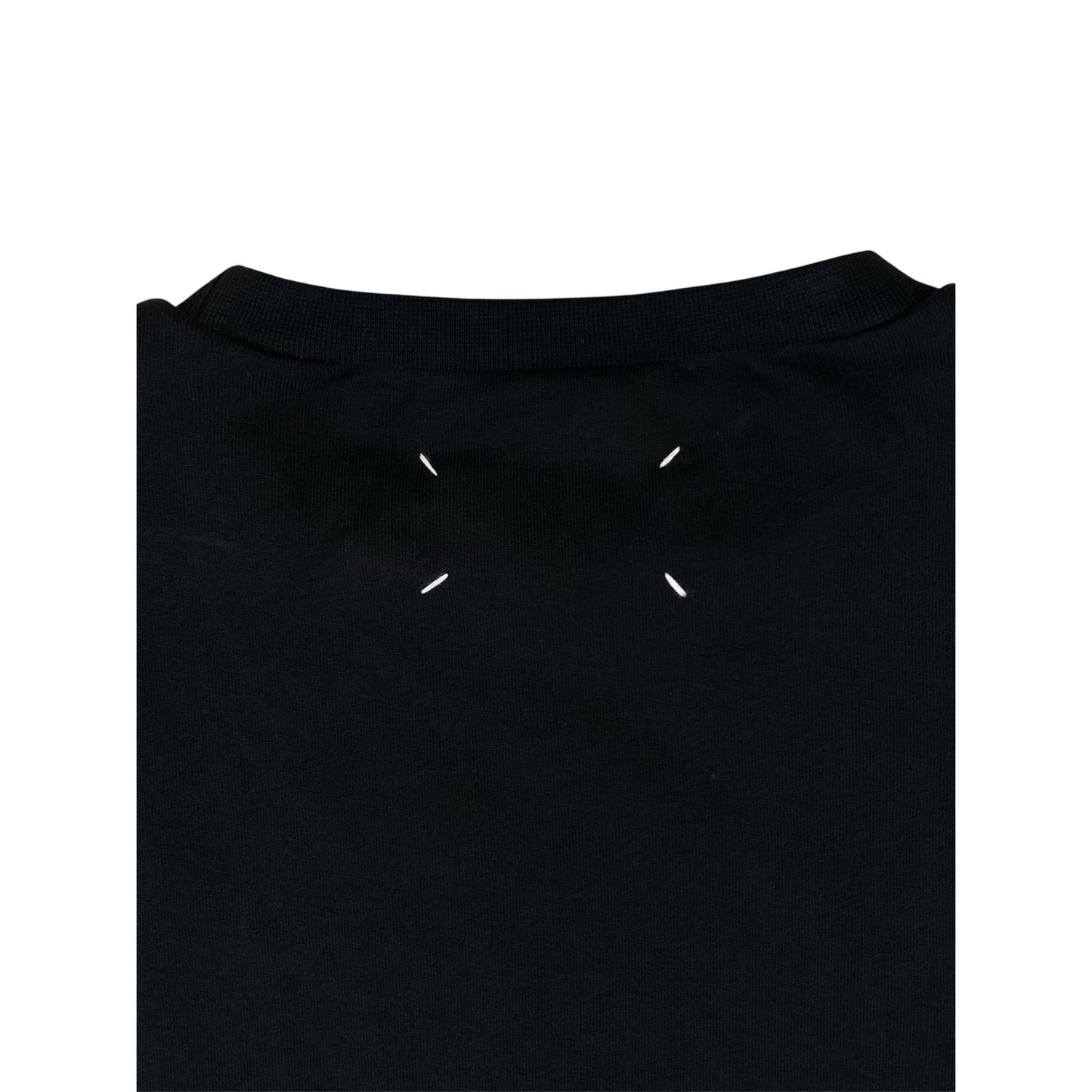 ♚ Maison Margiela Black Elbow Cutout Sweater ♚