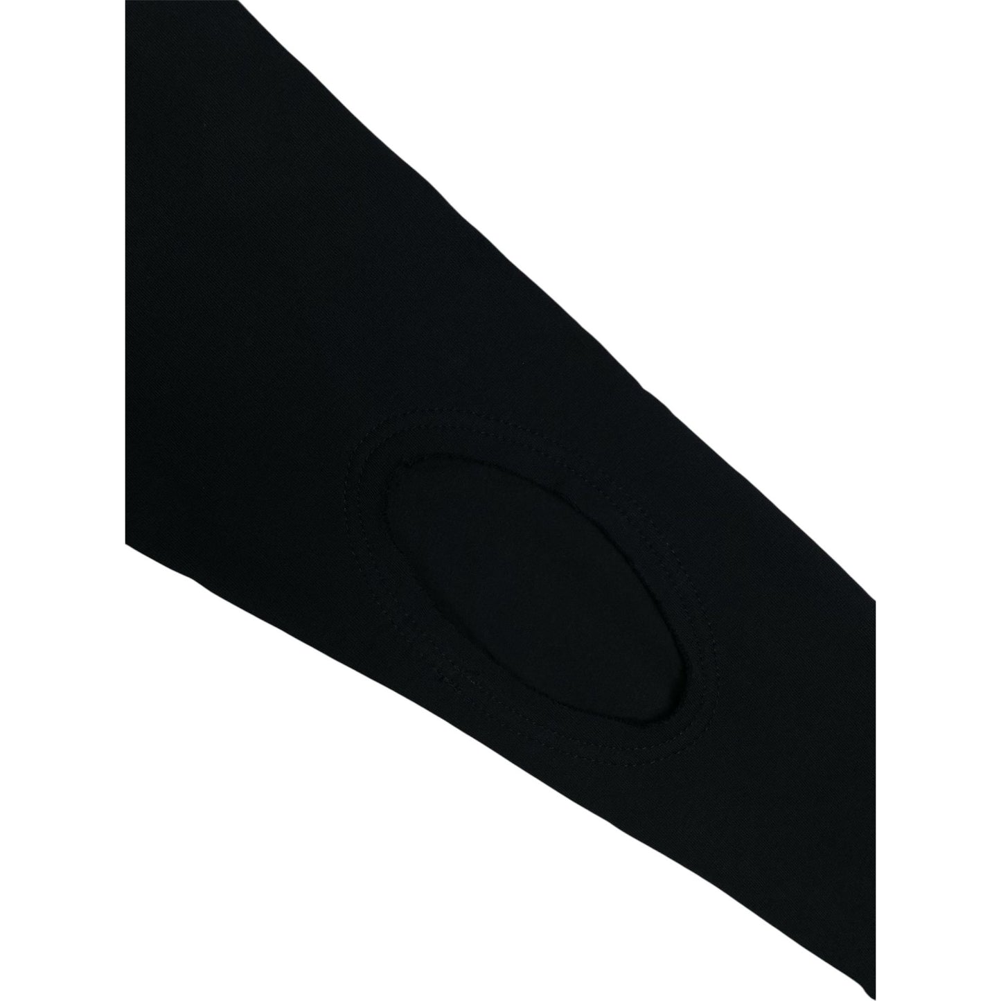 ♚ Maison Margiela Black Elbow Cutout Sweater ♚