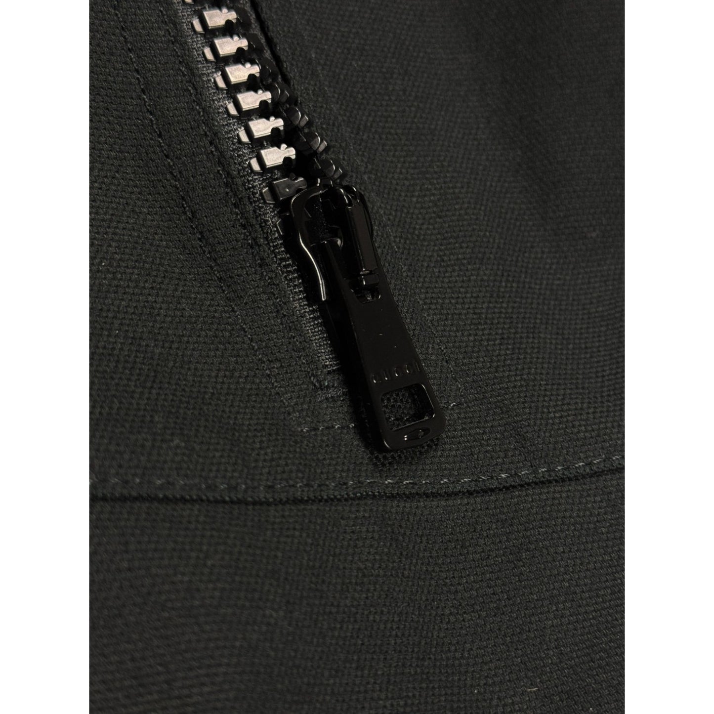 ♚ Gucci 'Front Double Zip' Denim Jacket ♚