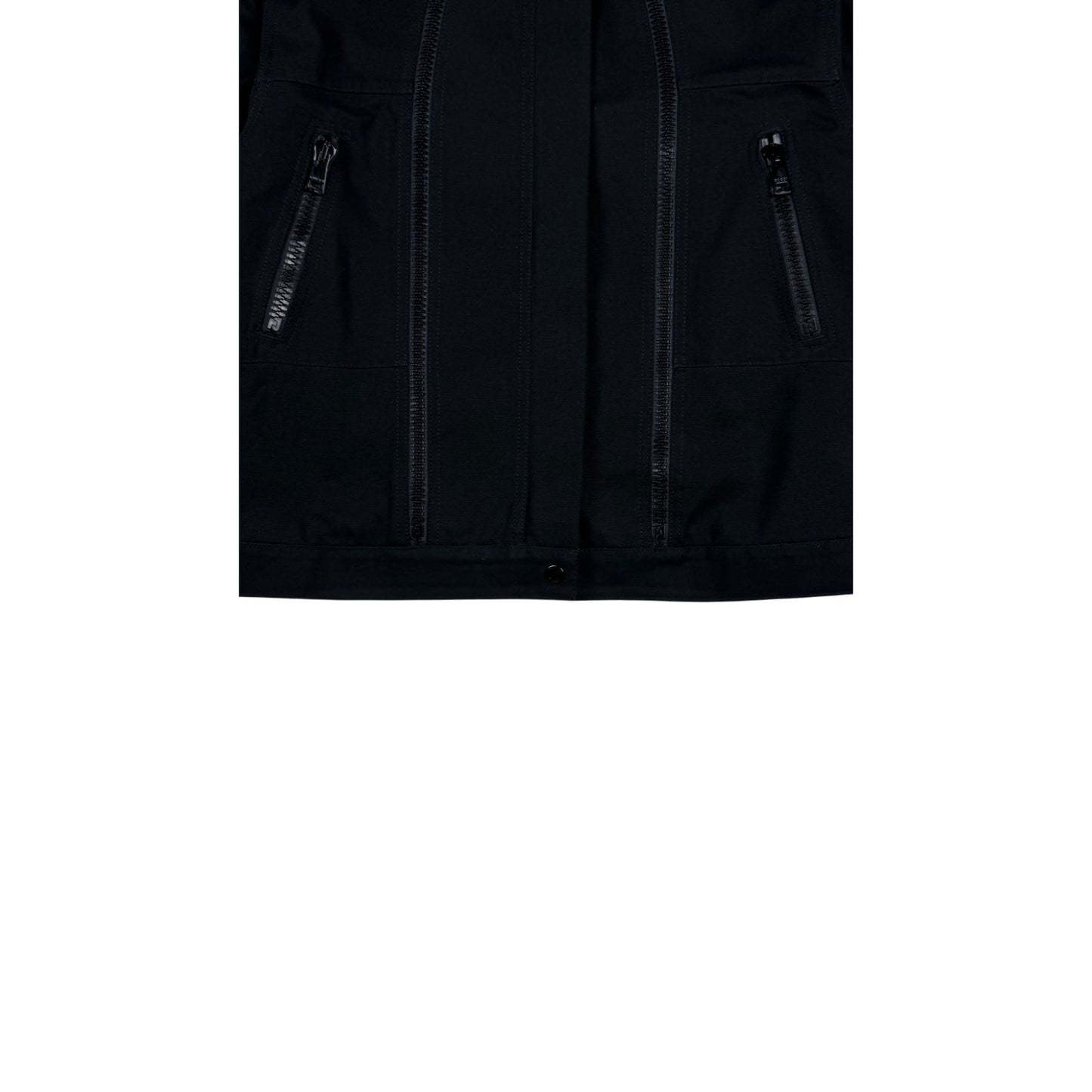 ♚ Gucci 'Front Double Zip' Denim Jacket ♚