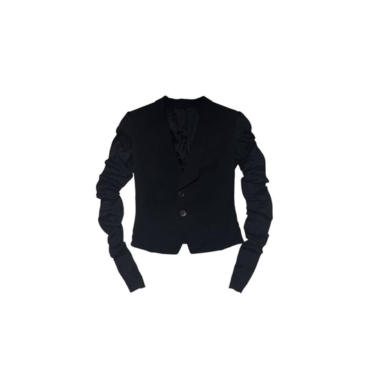 ♚  Rick Owens SS17 'Walrus' Cropped Micro Blazer ♚