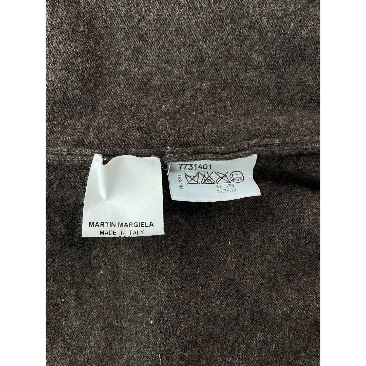 ♚ Maison Margiela Miss Deanna 1998 Merino Wool Sweater ♚