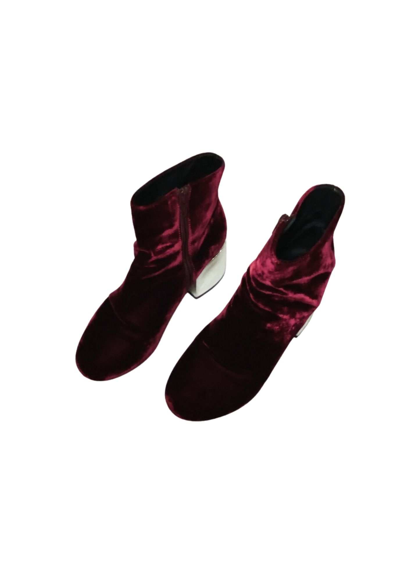 Maison Margiela 6 Velvet Ankle Zip Boots