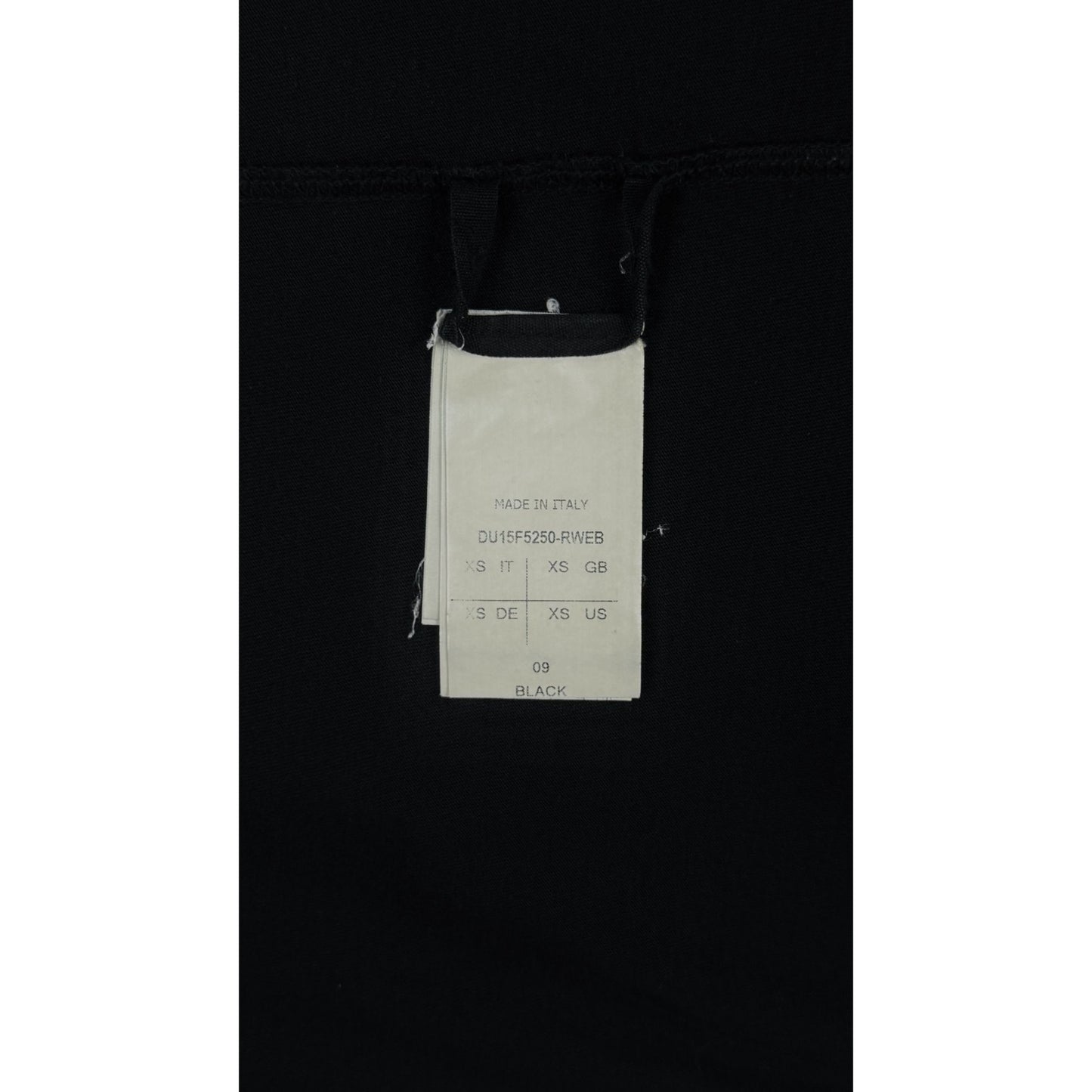 ♚ Rick Owens DRKSDHW FW15 Black T-Shirt ♚