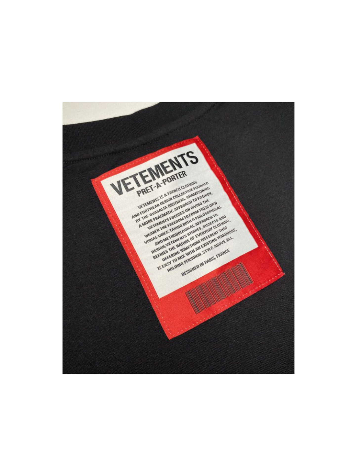 Vetements ‘Oversized Logo Patch T-Shirt’