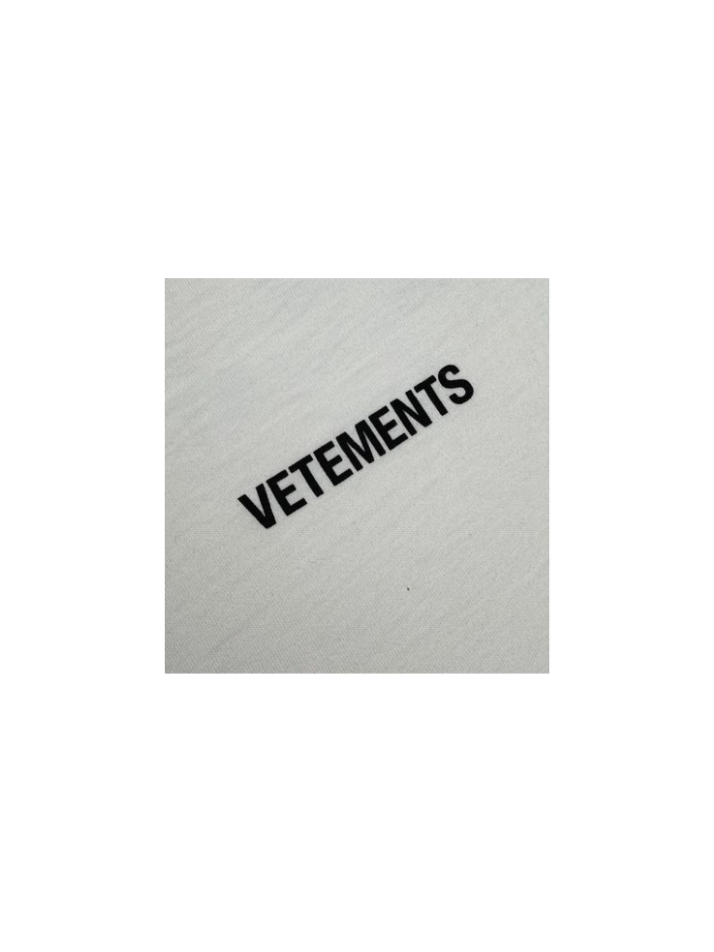 Vetements ‘Oversized Logo Patch T-Shirt’