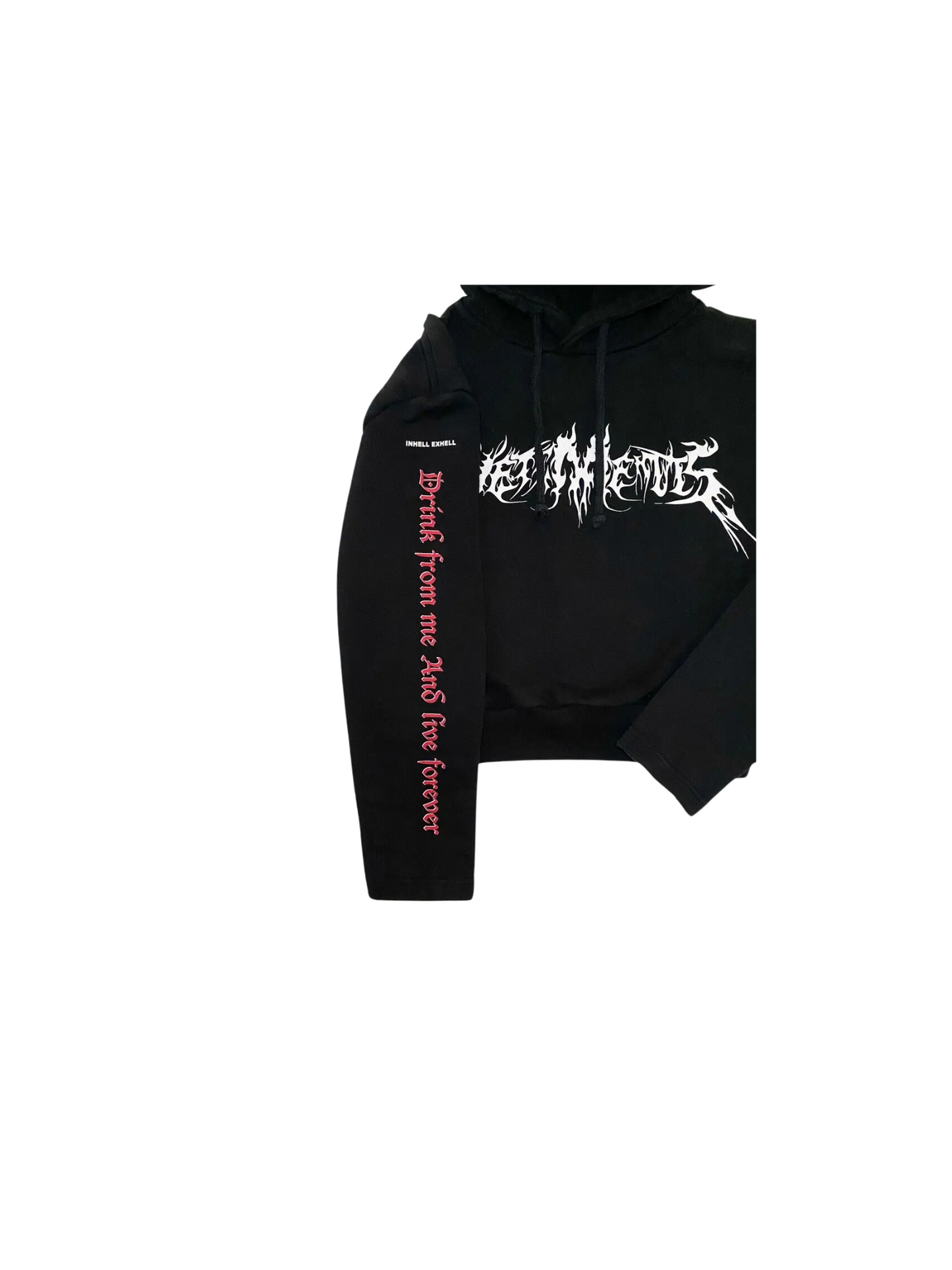 Vetements AW16 ‘Total Fucking Darkness’ Cropped Hoodie