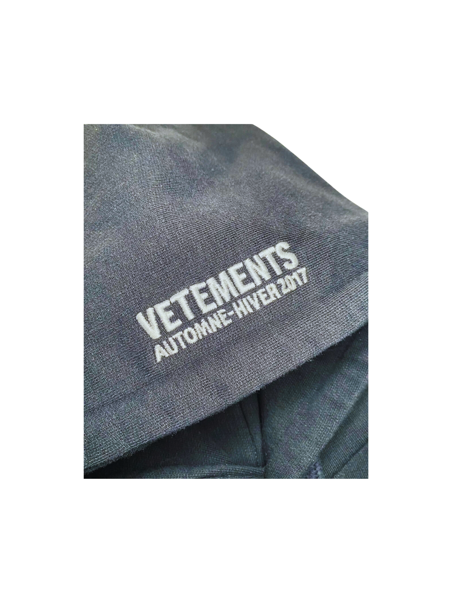 Vetements AW16 ‘Total Fucking Darkness’ Cropped Hoodie