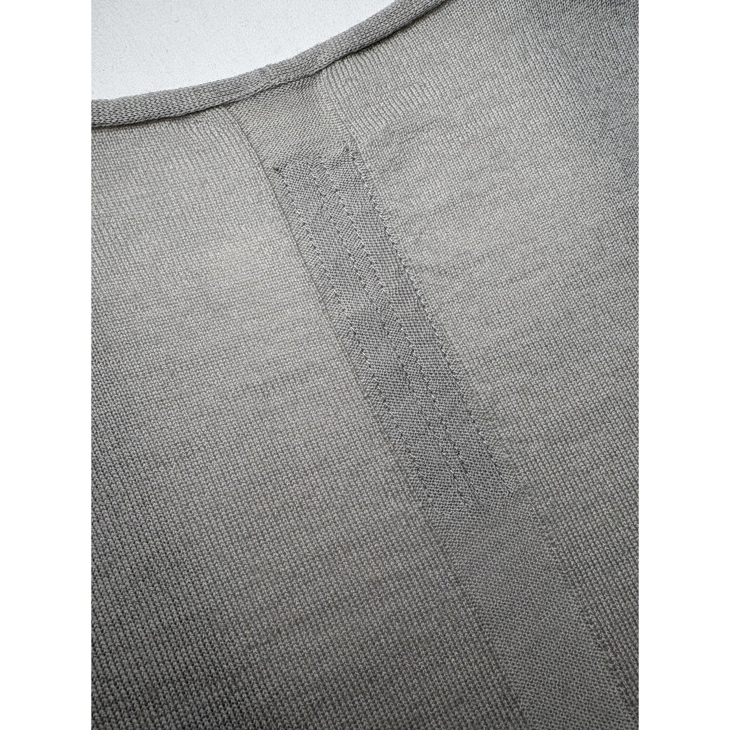 Rick Owens SS23 Edfu Wool V-neck Jumper
