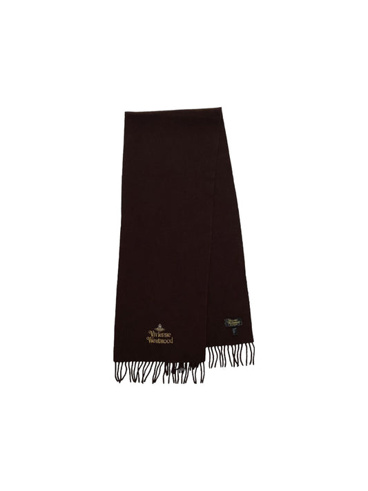 Vivienne Westwood Wool Logo Scarf