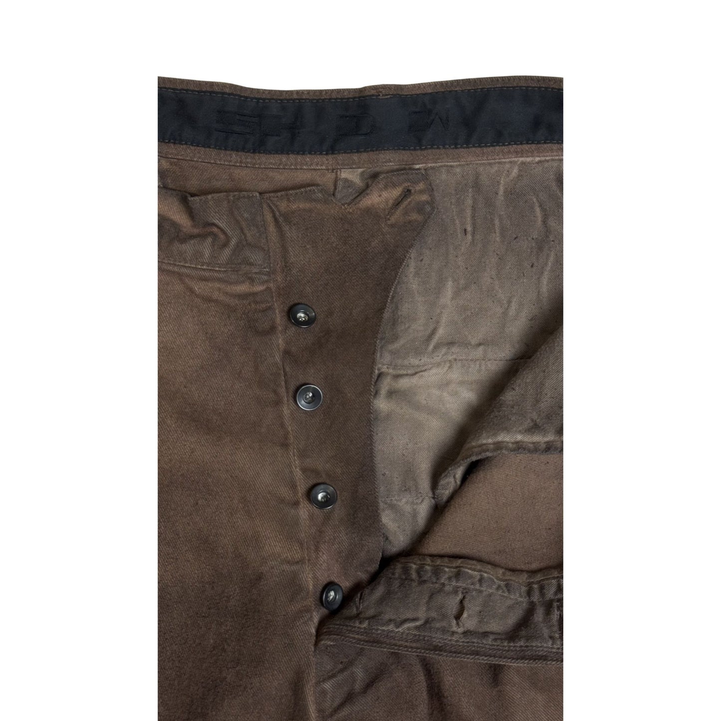 ♚ Rick Owens 2006 -2008 DRKSHDW Drop Crotch Denim Pants ♚