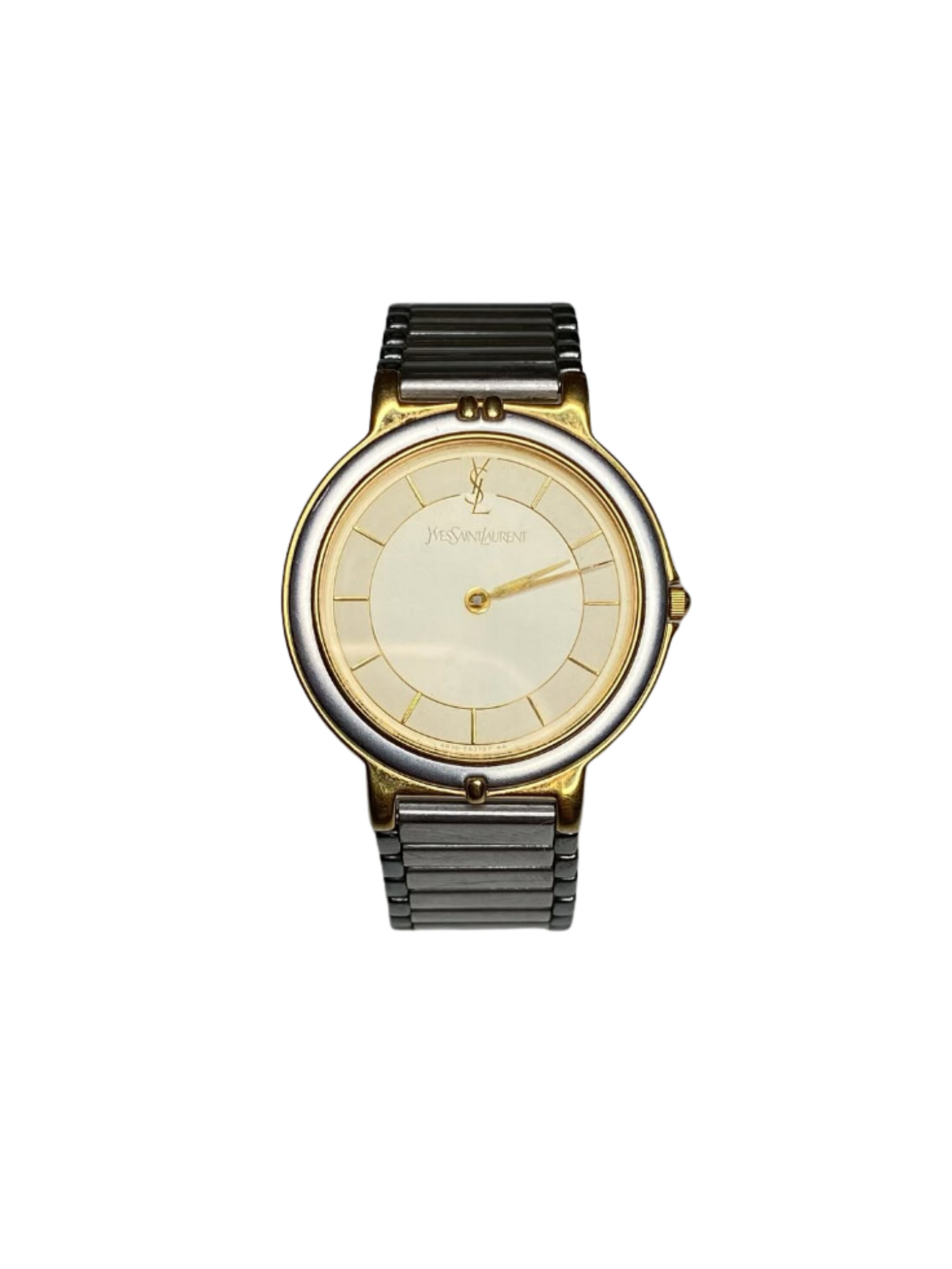 Yves Saint Laurent 90’s Two Tone Watch