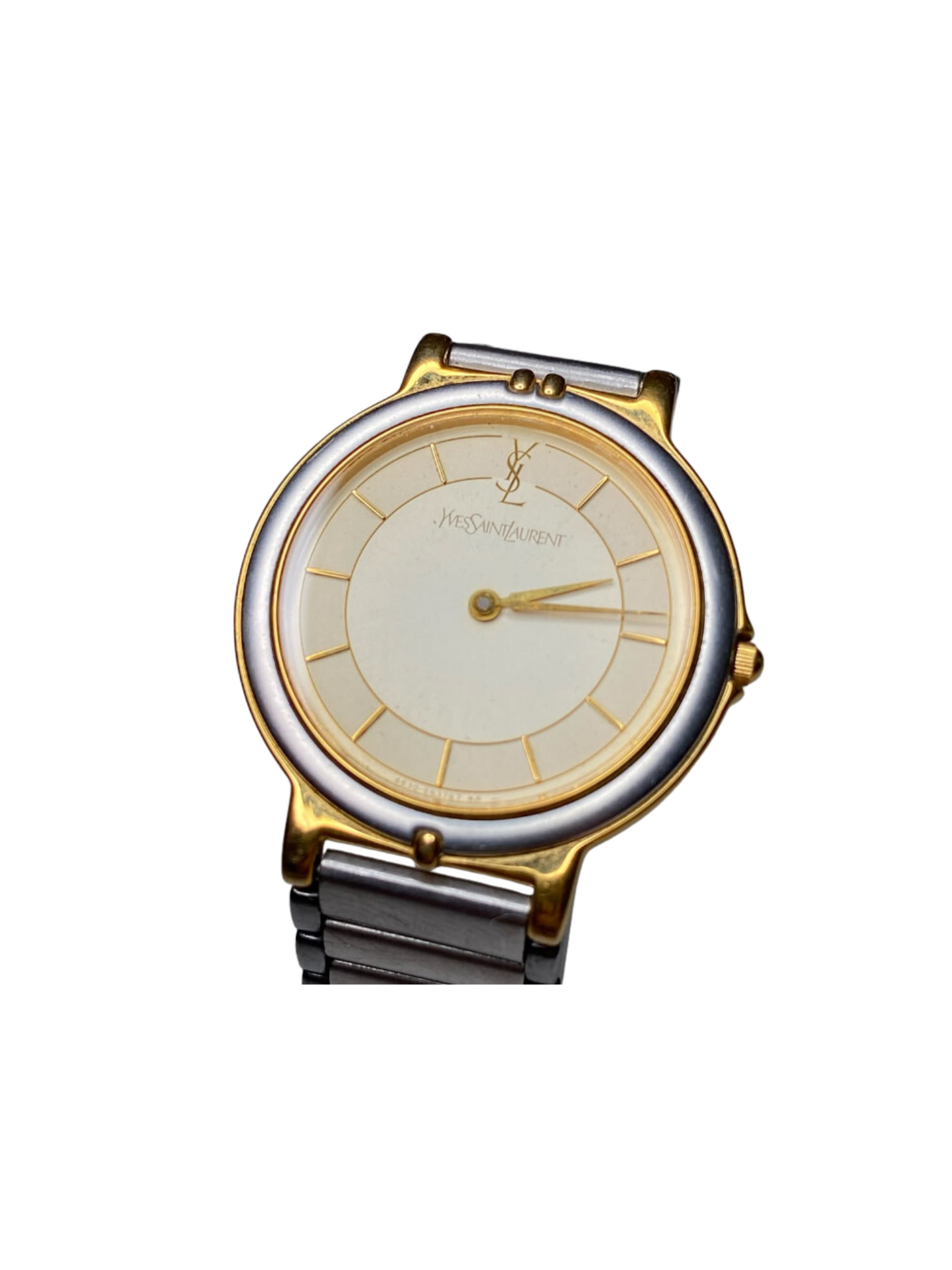 Yves Saint Laurent 90’s Two Tone Watch