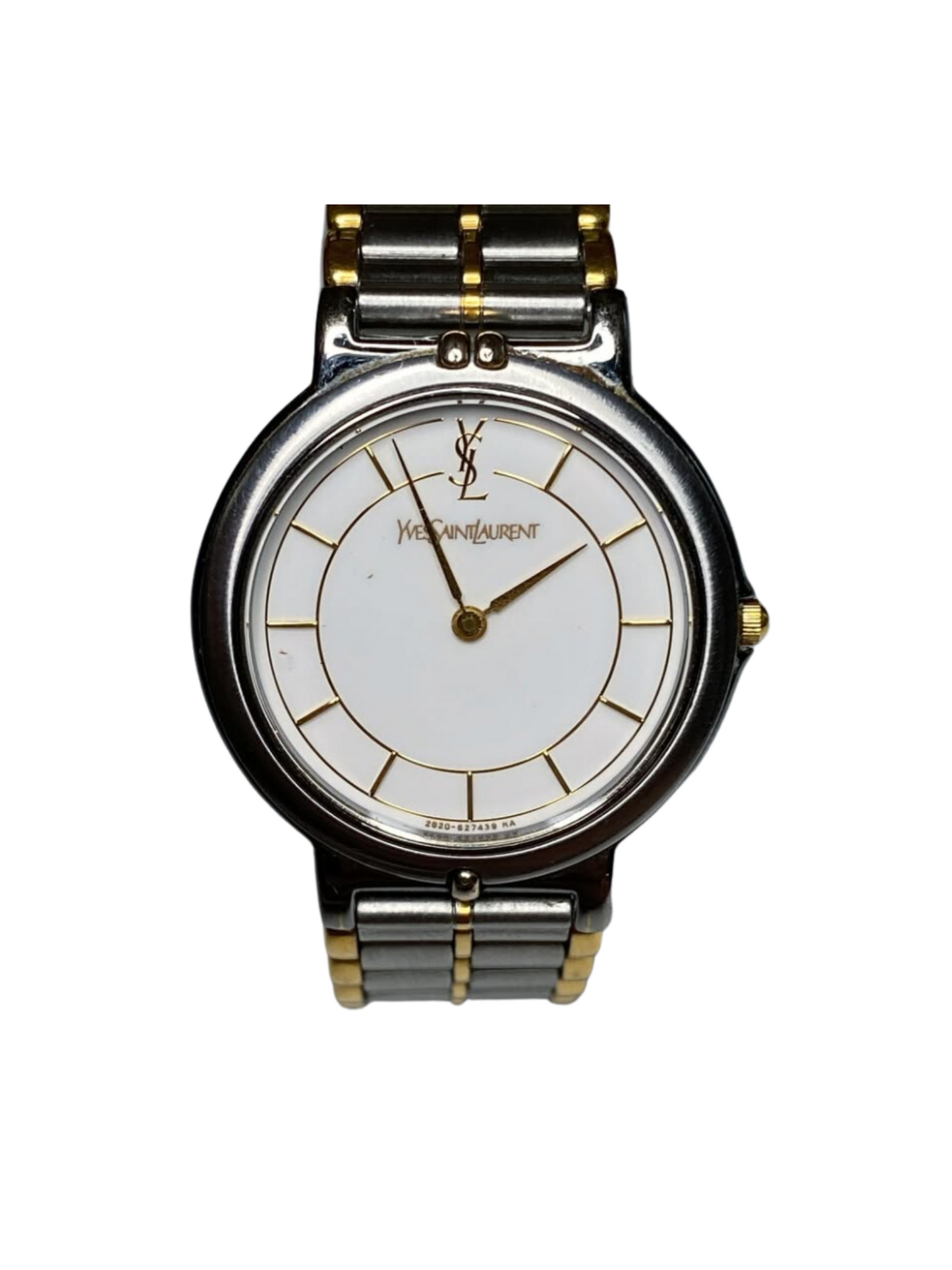 Yves Saint Laurent 90’s Two Tone Watch